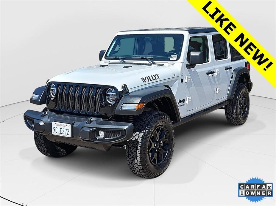 used 2022 Jeep Wrangler Unlimited car, priced at $33,795