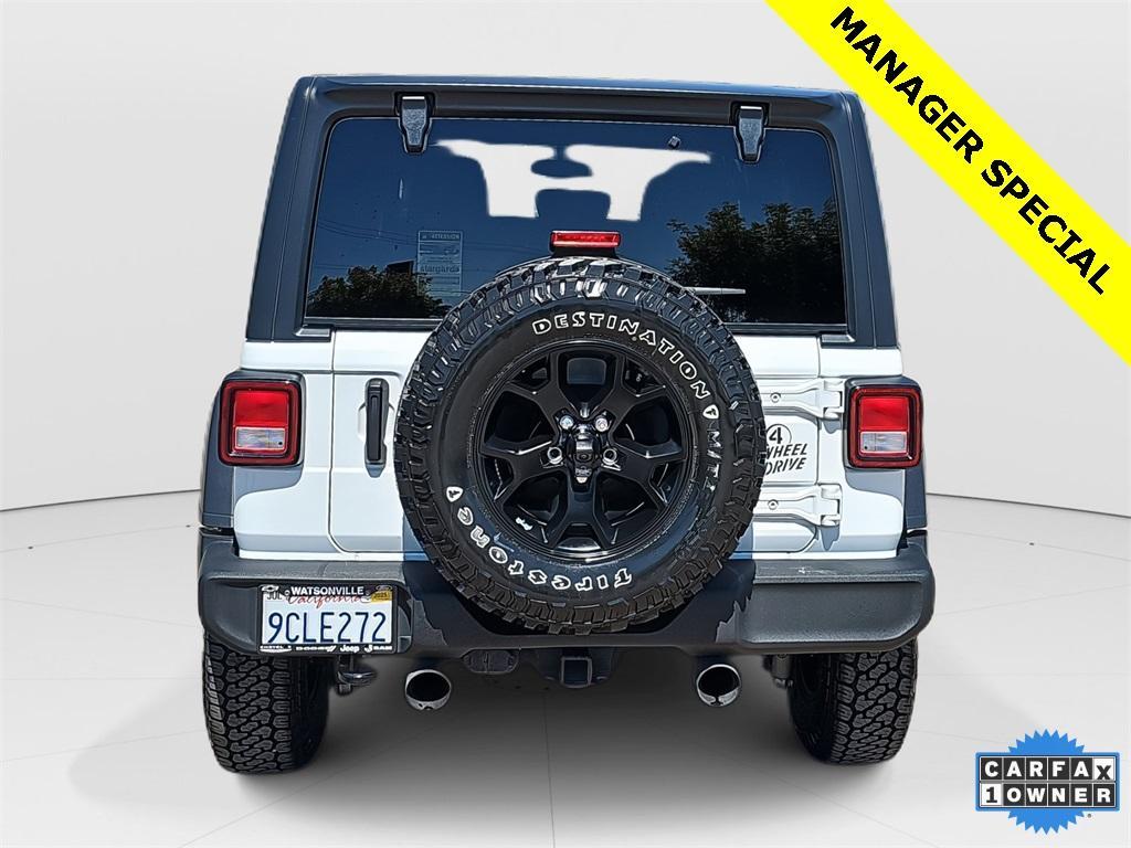 used 2022 Jeep Wrangler Unlimited car, priced at $32,947