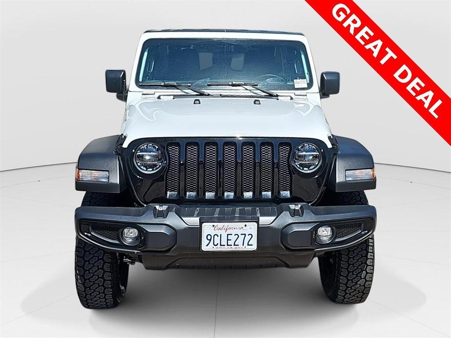 used 2022 Jeep Wrangler Unlimited car, priced at $33,490