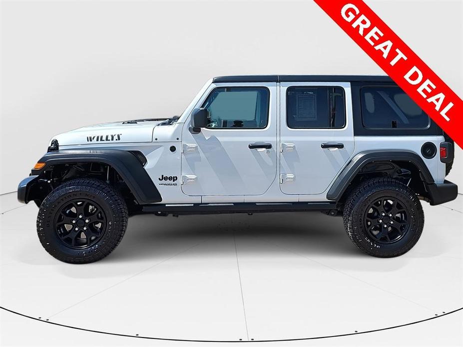 used 2022 Jeep Wrangler Unlimited car, priced at $33,490