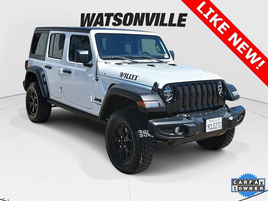 used 2022 Jeep Wrangler Unlimited car, priced at $34,488