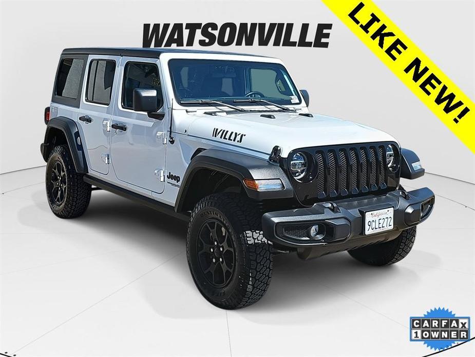 used 2022 Jeep Wrangler Unlimited car, priced at $33,795