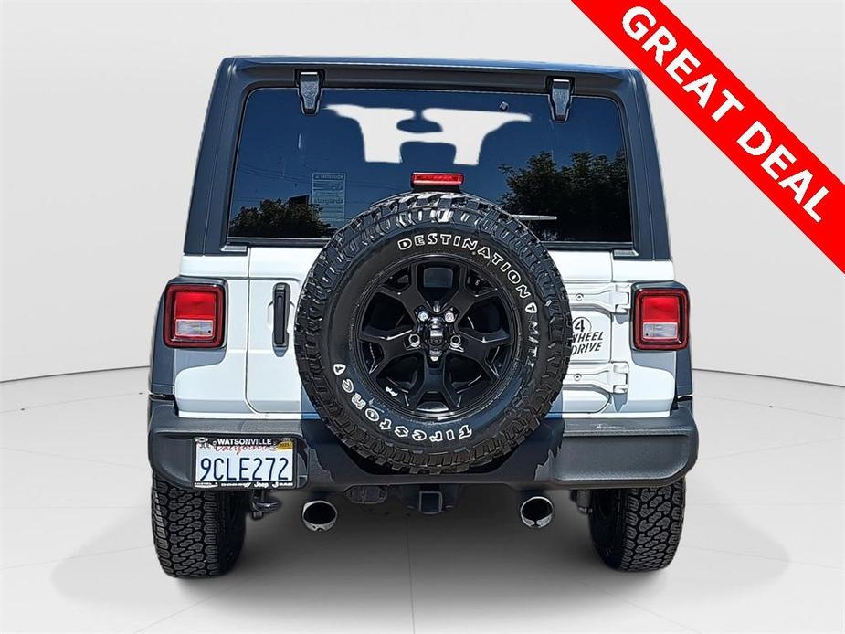 used 2022 Jeep Wrangler Unlimited car, priced at $33,490