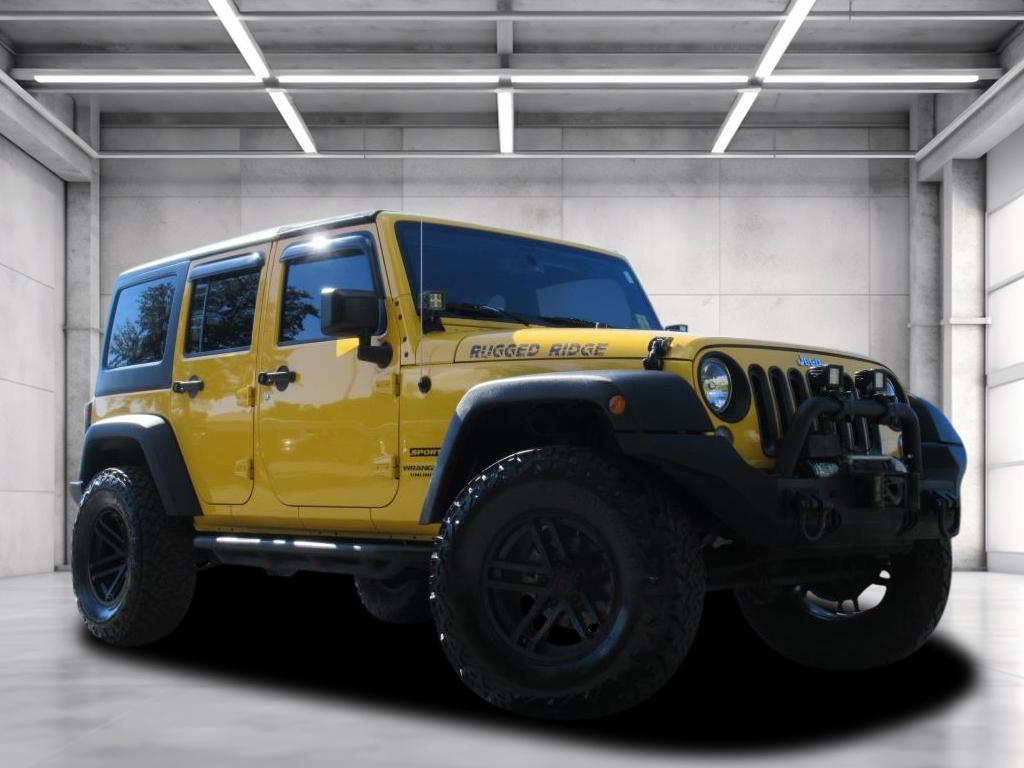 used 2015 Jeep Wrangler Unlimited car, priced at $24,887