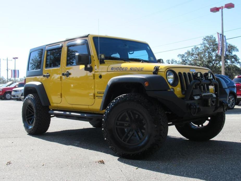 used 2015 Jeep Wrangler Unlimited car, priced at $24,995