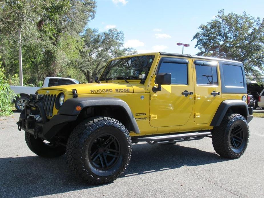 used 2015 Jeep Wrangler Unlimited car, priced at $24,995