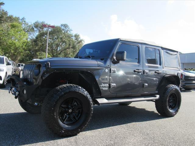 used 2018 Jeep Wrangler Unlimited car, priced at $21,495