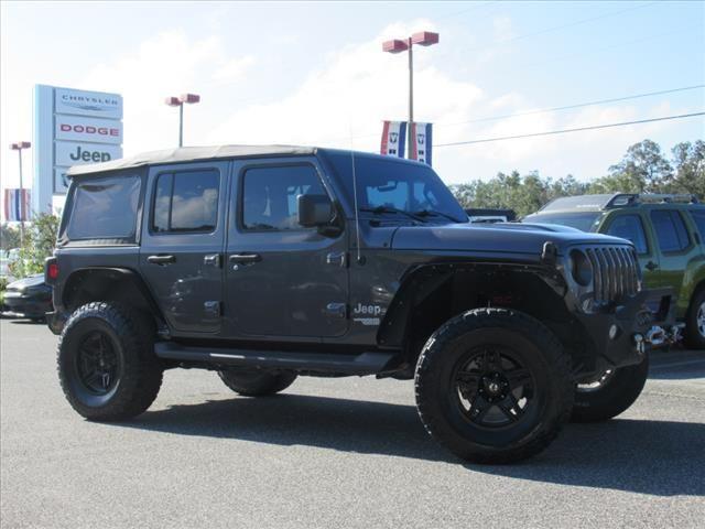 used 2018 Jeep Wrangler Unlimited car, priced at $21,495