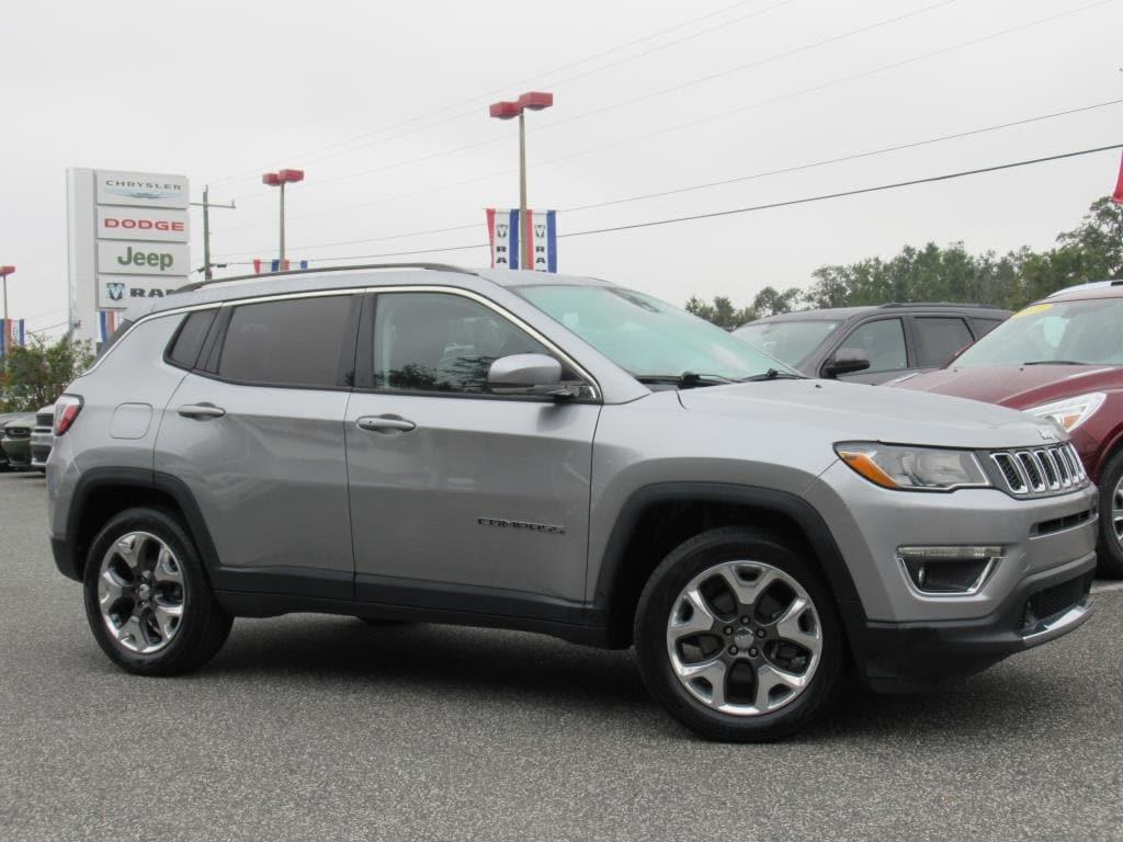 used 2021 Jeep Compass car, priced at $18,887