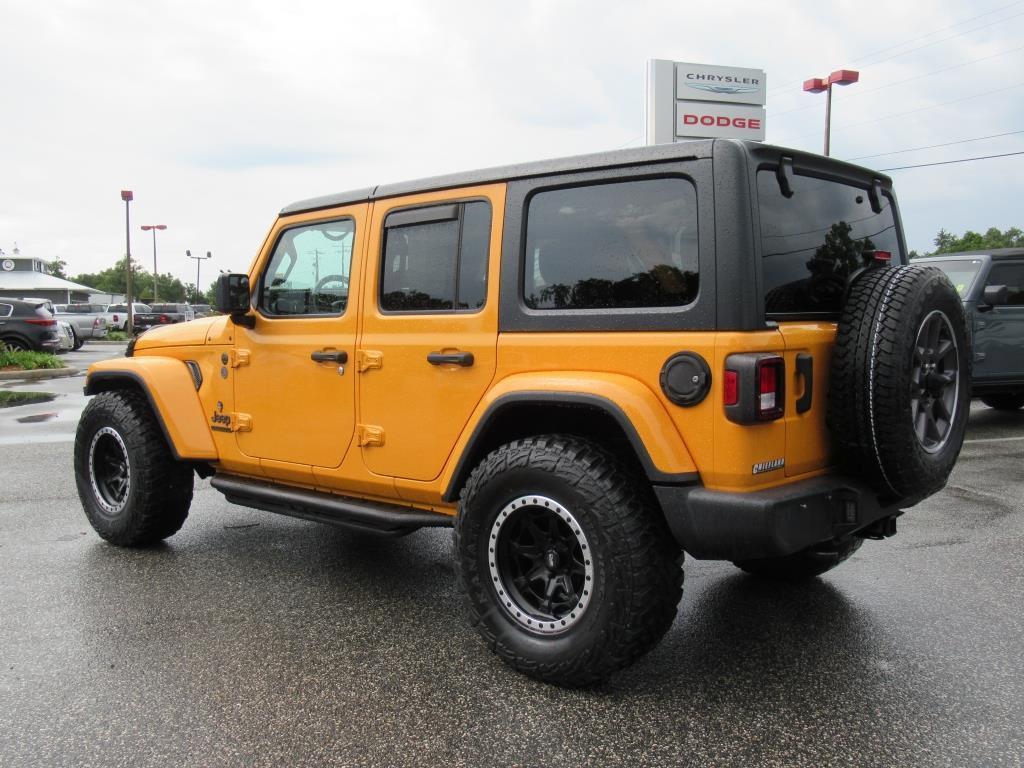 used 2021 Jeep Wrangler Unlimited car, priced at $30,995