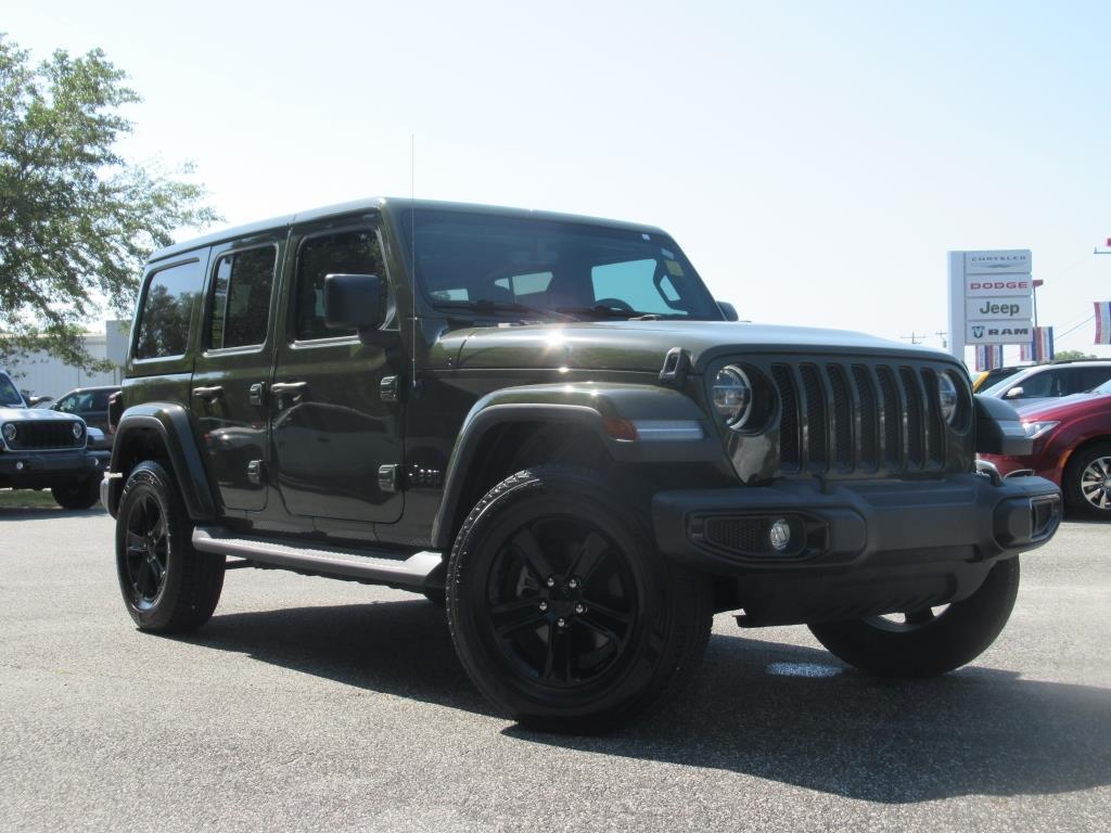used 2021 Jeep Wrangler Unlimited car, priced at $27,998