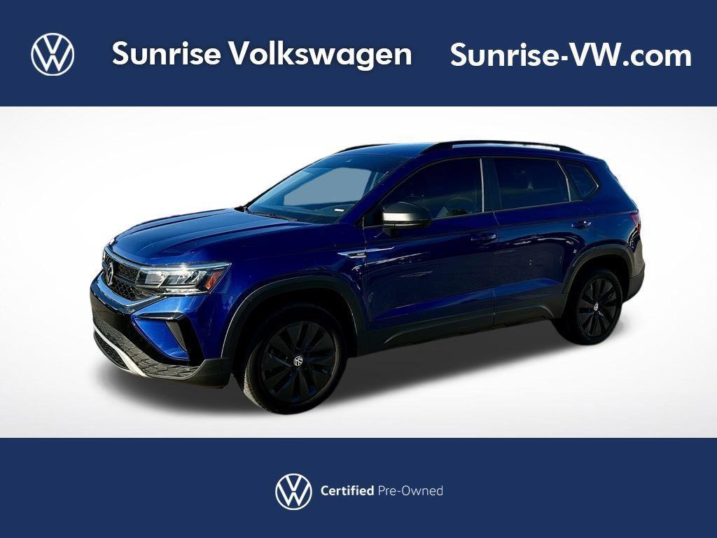 used 2022 Volkswagen Taos car, priced at $16,945