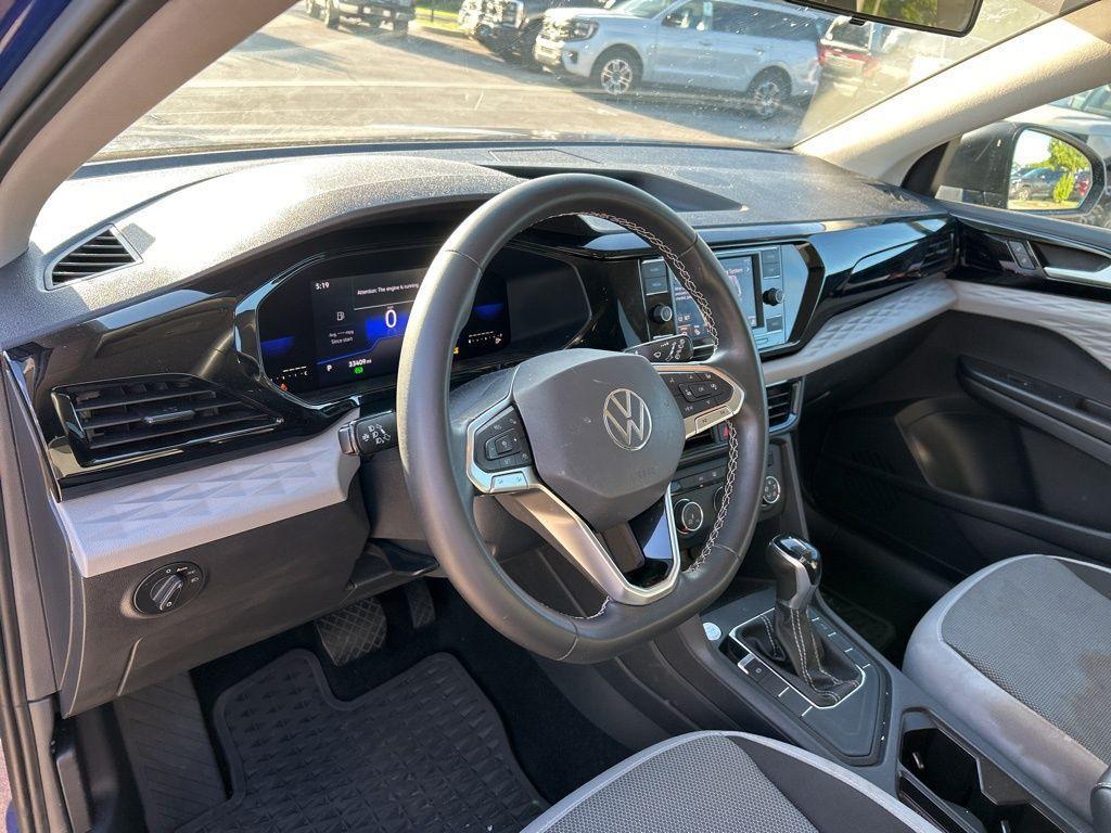 used 2022 Volkswagen Taos car, priced at $15,595