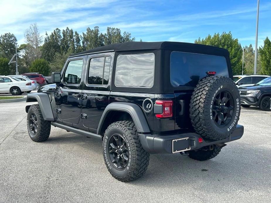 used 2021 Jeep Wrangler Unlimited car, priced at $34,688