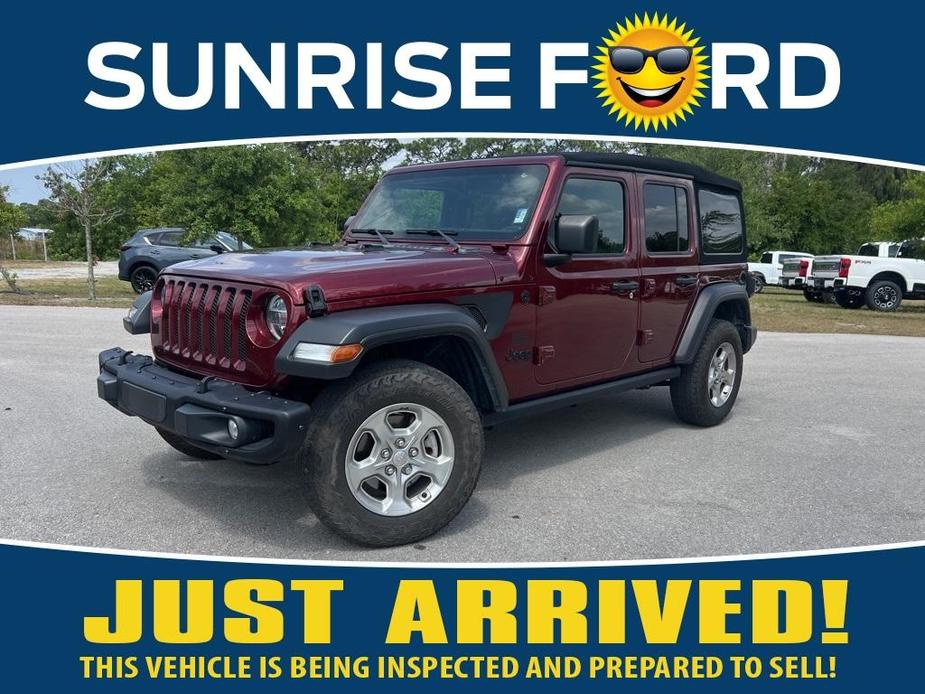 used 2021 Jeep Wrangler Unlimited car, priced at $33,921