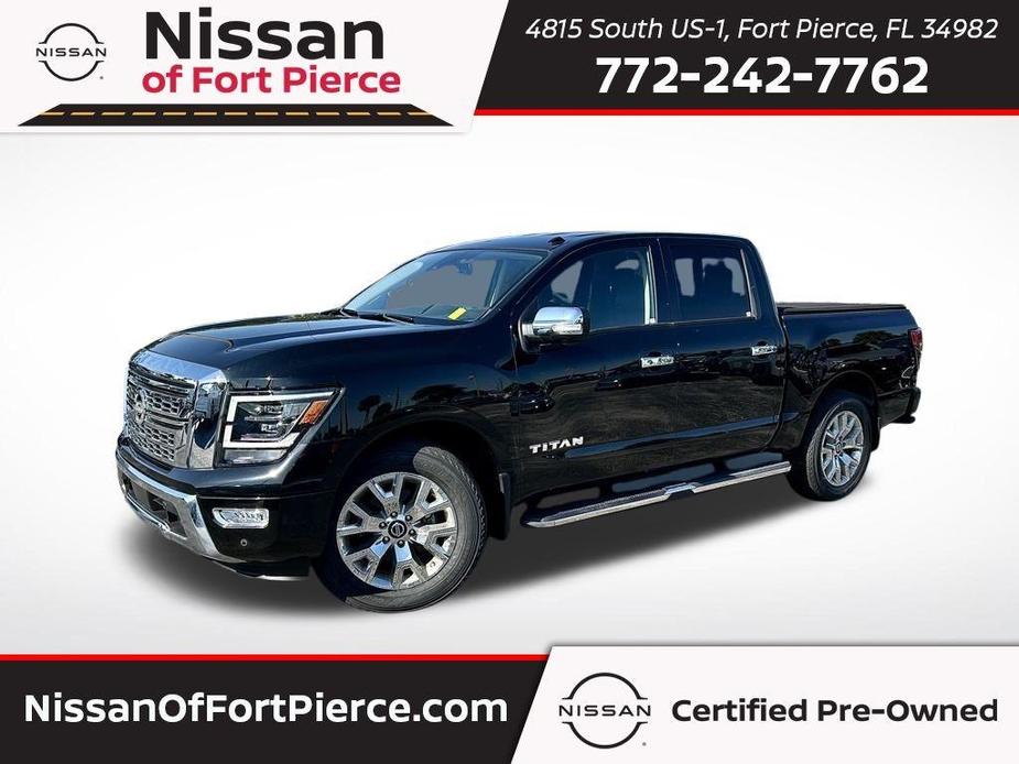 used 2021 Nissan Titan car, priced at $34,983