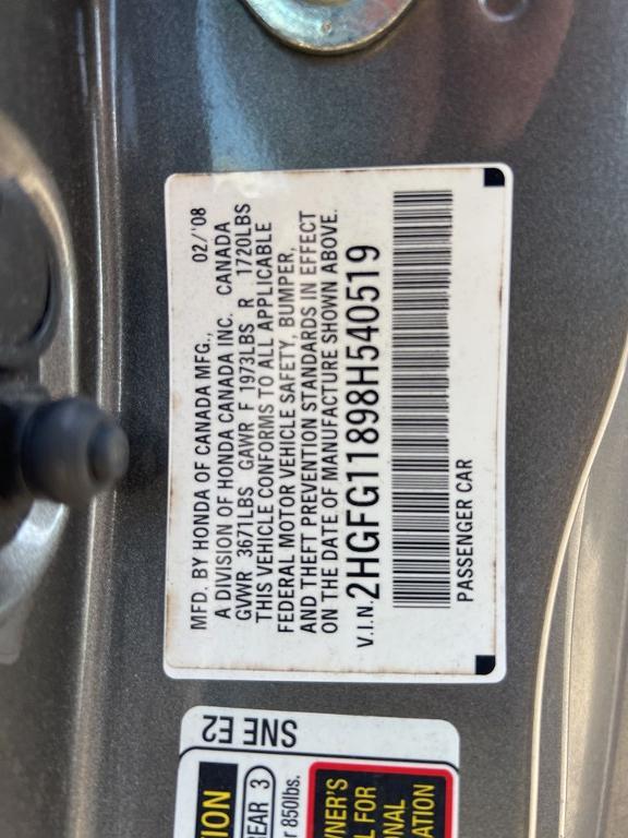 used 2008 Honda Civic car, priced at $4,199