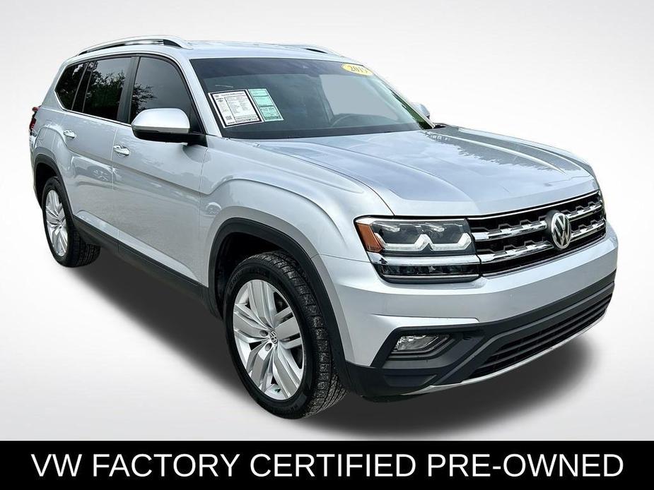 used 2019 Volkswagen Atlas car, priced at $23,395