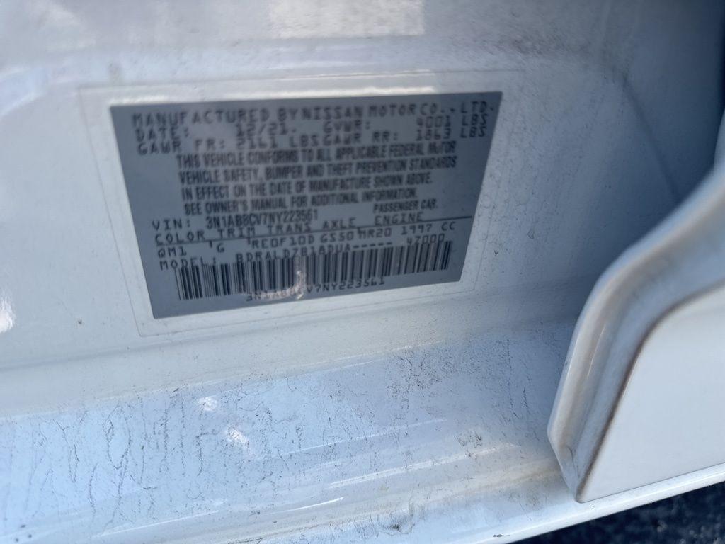 used 2022 Nissan Sentra car, priced at $15,595