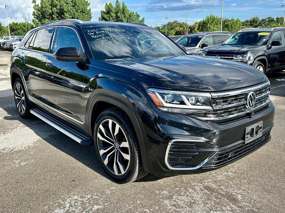 used 2021 Volkswagen Atlas Cross Sport car, priced at $33,500