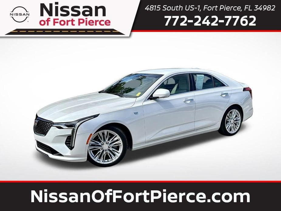 used 2021 Cadillac CT4 car, priced at $27,751