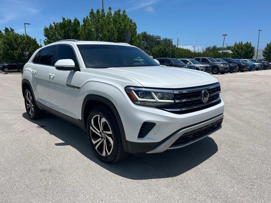 used 2023 Volkswagen Atlas Cross Sport car, priced at $37,722