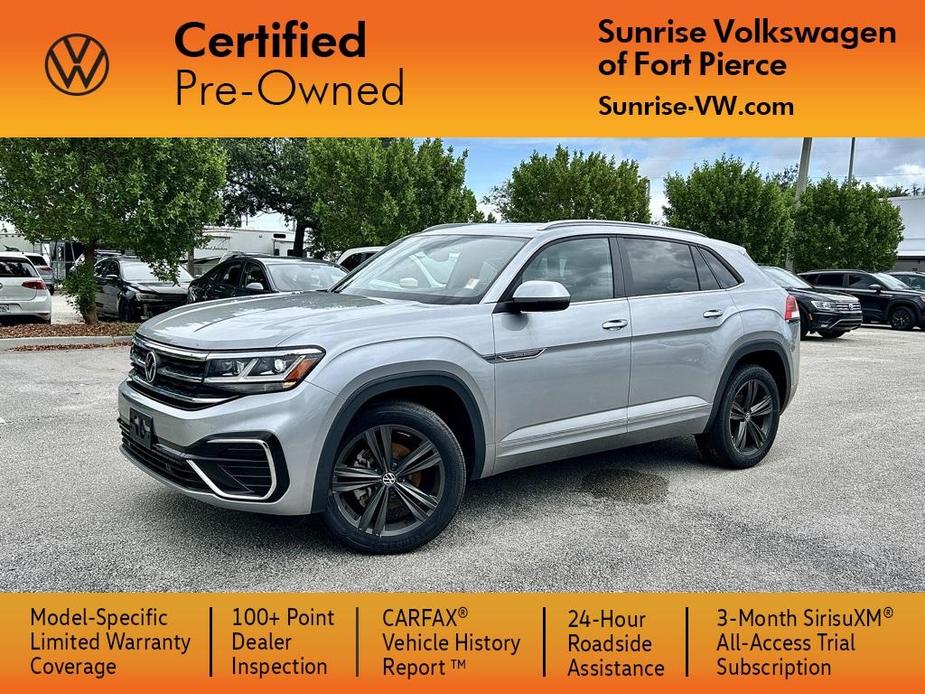 used 2021 Volkswagen Atlas Cross Sport car, priced at $28,498