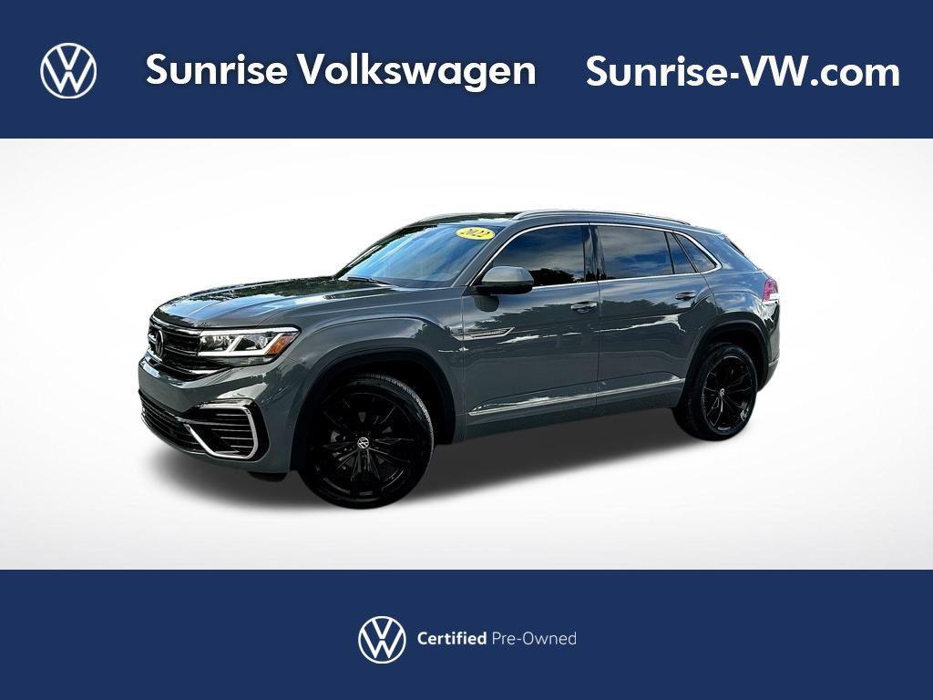 used 2022 Volkswagen Atlas Cross Sport car, priced at $29,850