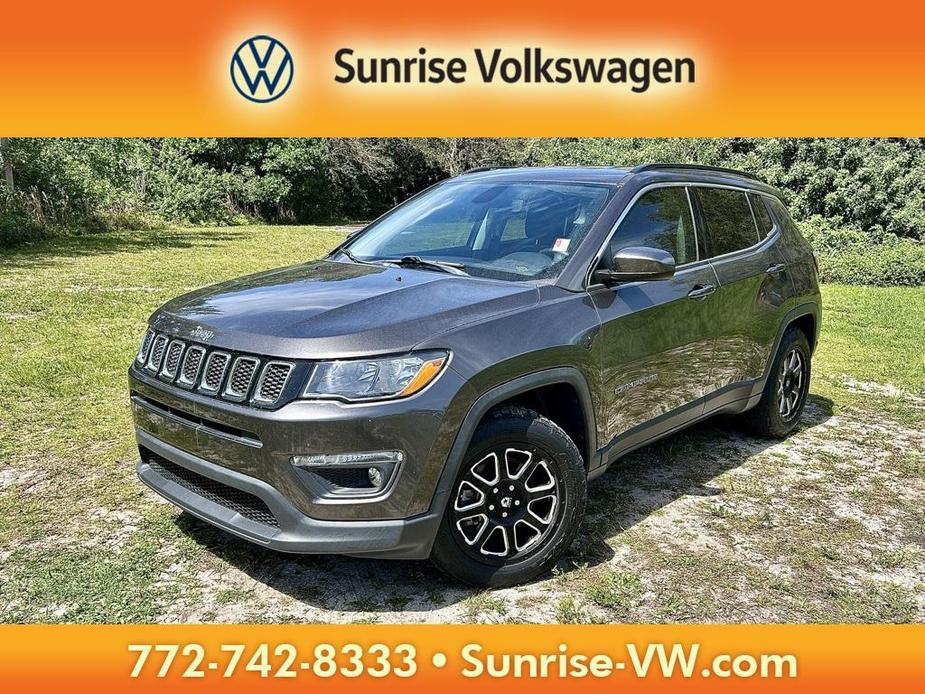 used 2021 Jeep Compass car, priced at $16,990