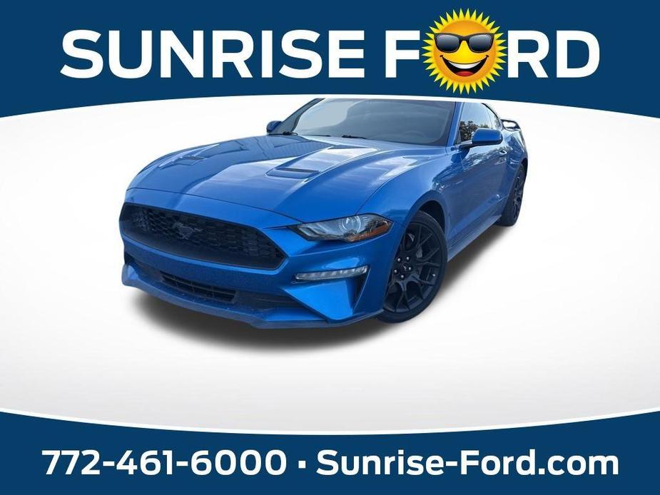 used 2019 Ford Mustang car, priced at $17,231