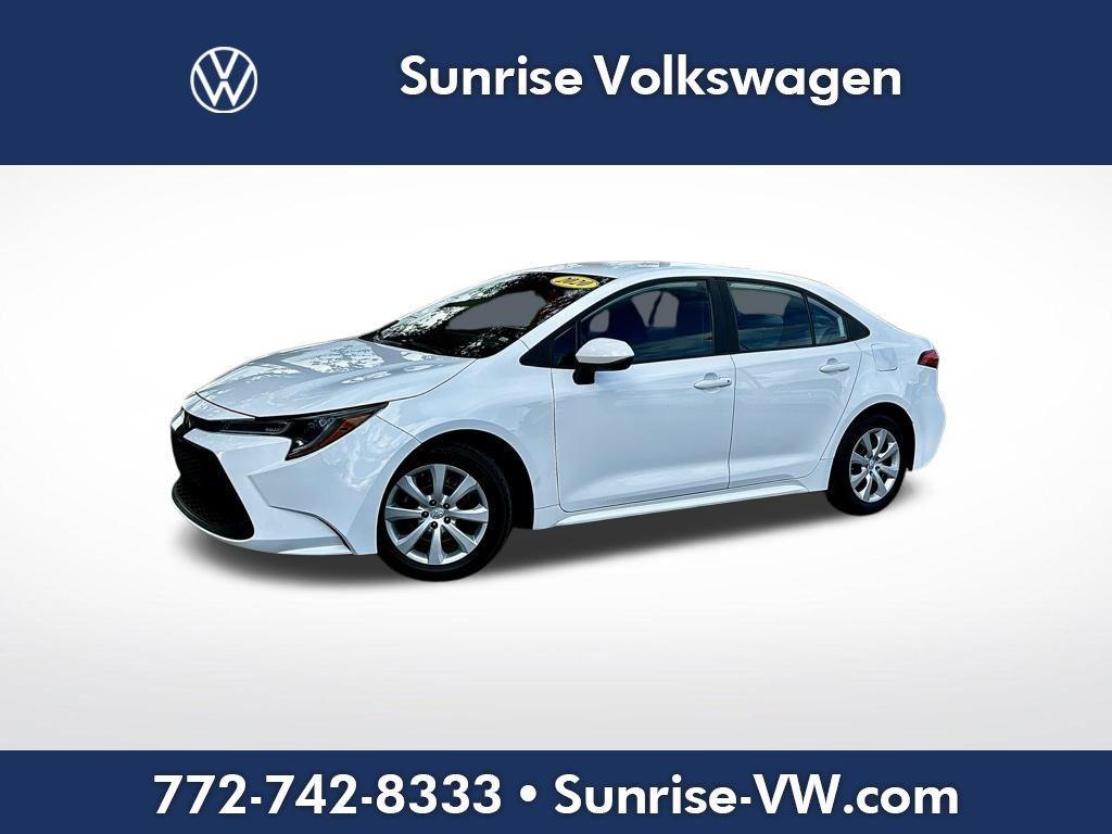 used 2022 Toyota Corolla car, priced at $16,722
