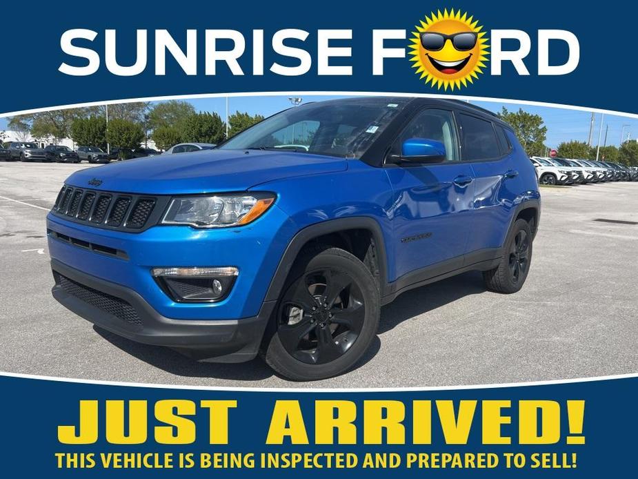 used 2021 Jeep Compass car, priced at $21,521
