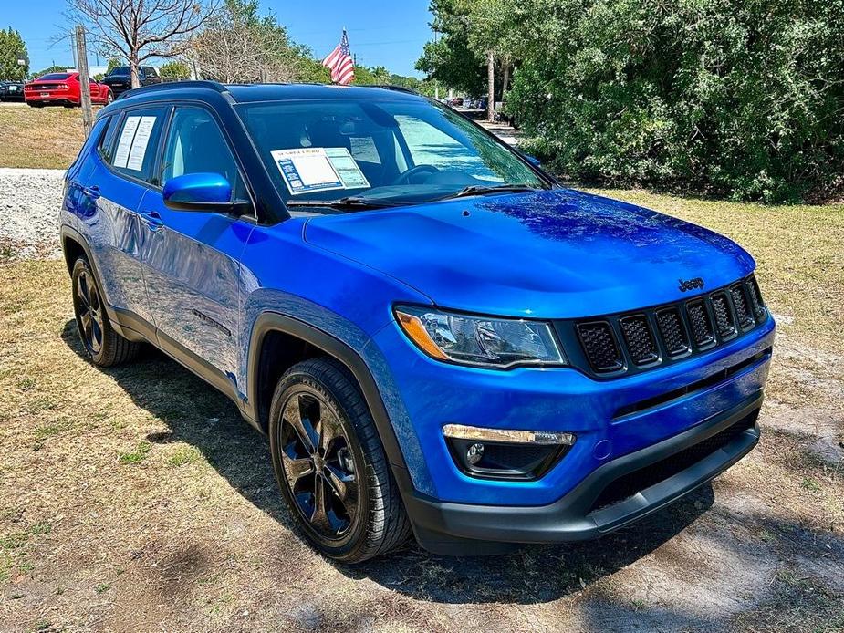 used 2021 Jeep Compass car, priced at $20,523