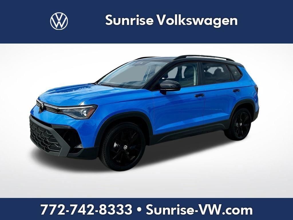 used 2025 Volkswagen Taos car, priced at $27,556