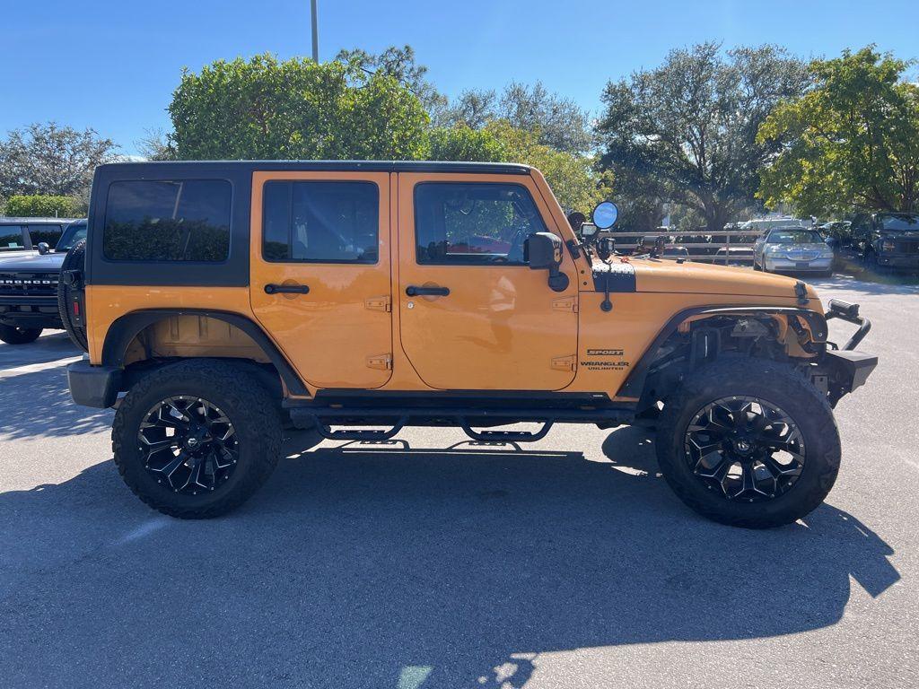 used 2012 Jeep Wrangler Unlimited car, priced at $11,999