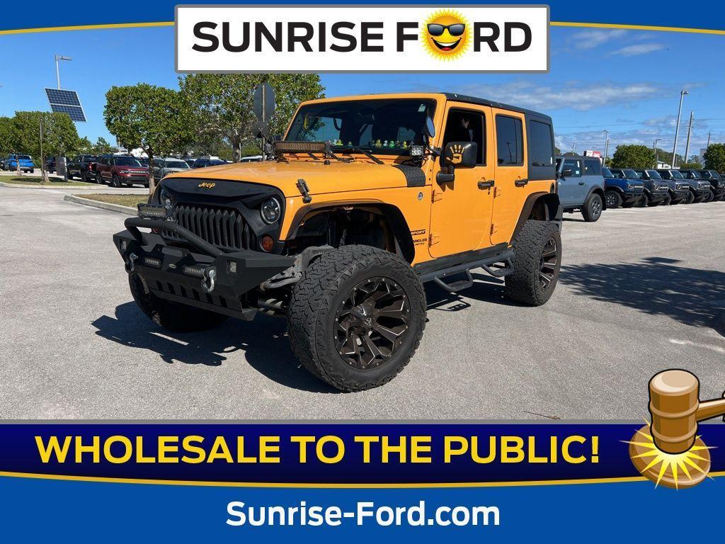 used 2012 Jeep Wrangler Unlimited car, priced at $11,999