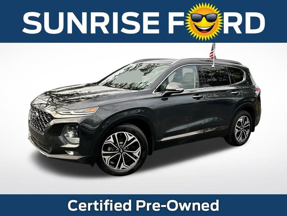 used 2020 Hyundai Santa Fe car, priced at $18,921