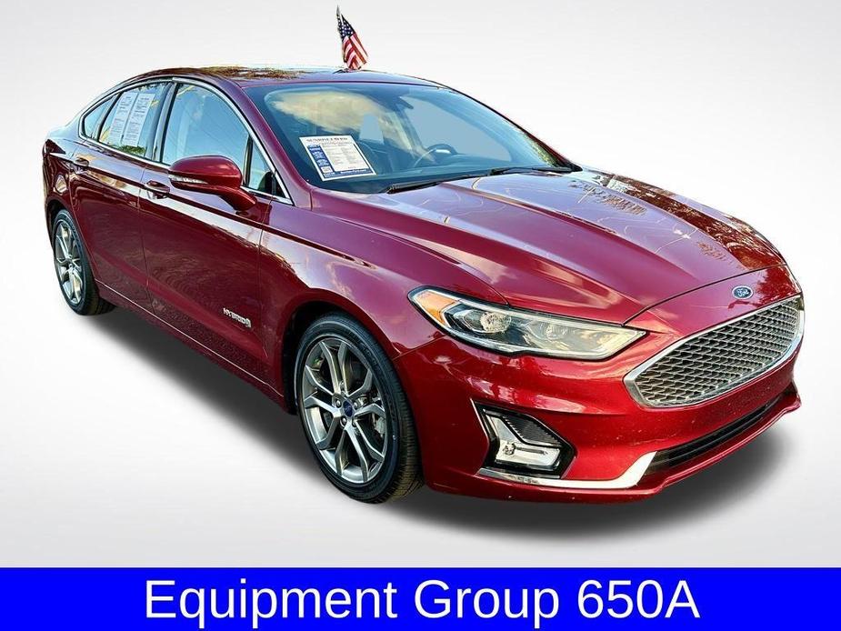 used 2019 Ford Fusion Hybrid car, priced at $12,531