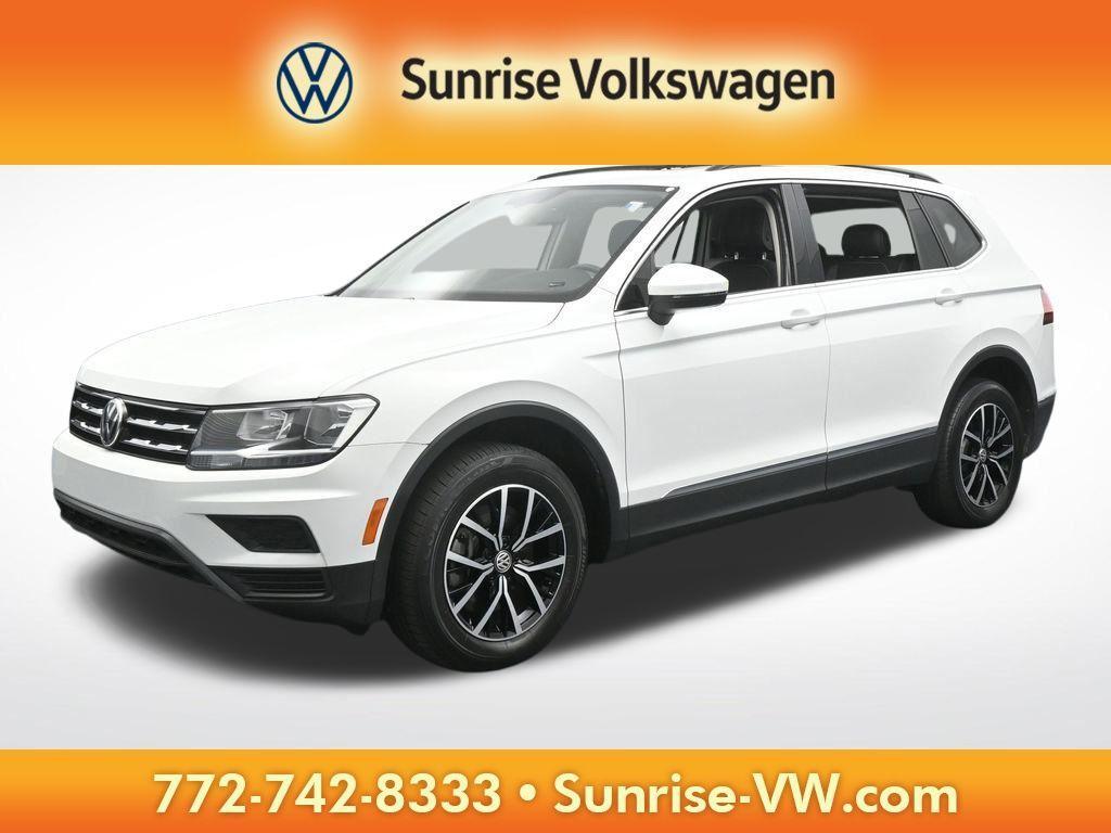 used 2021 Volkswagen Tiguan car, priced at $17,578