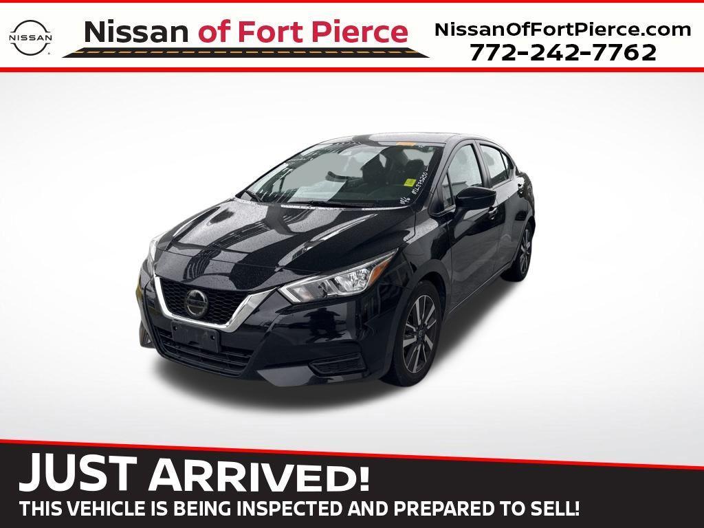 used 2021 Nissan Versa car, priced at $15,399