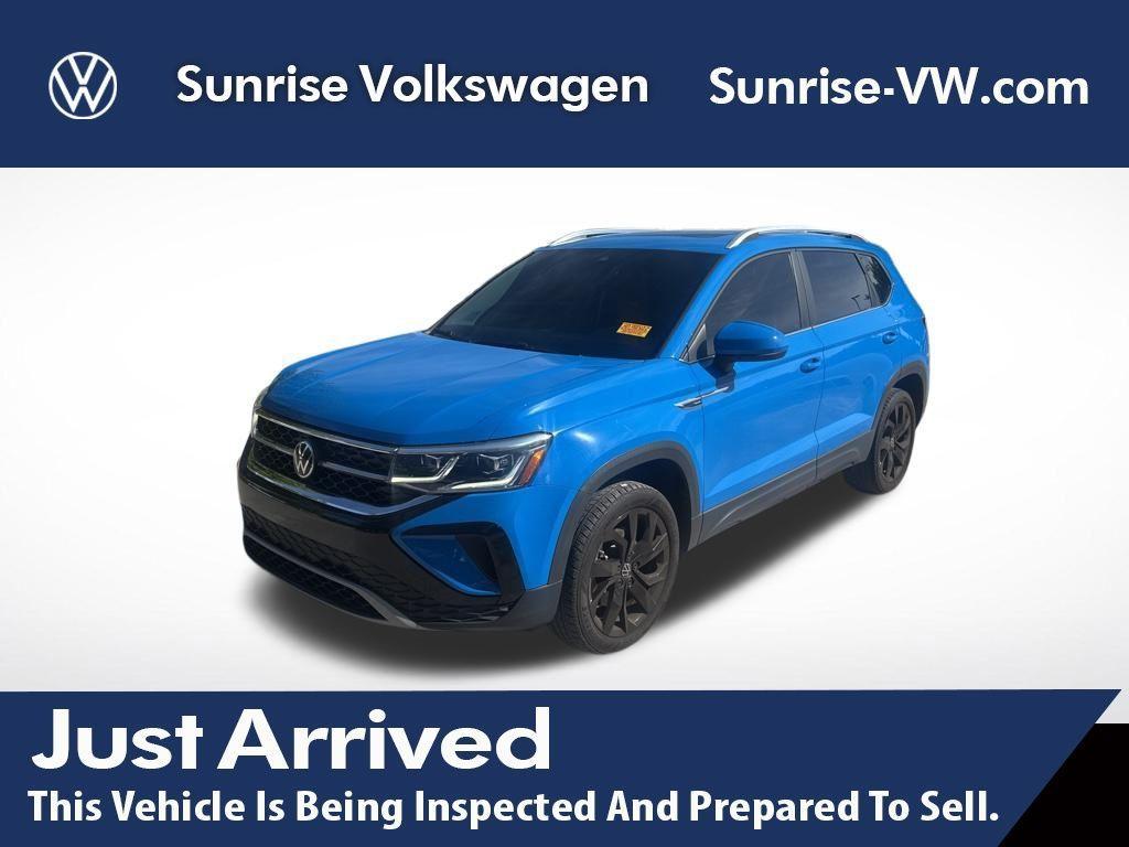 used 2022 Volkswagen Taos car, priced at $19,895