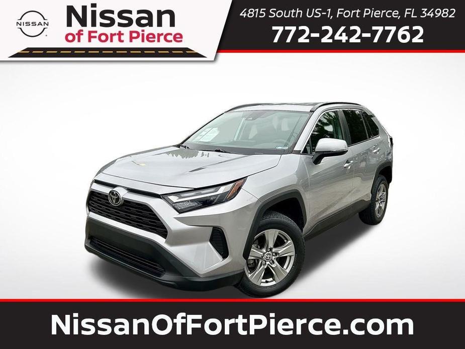 used 2022 Toyota RAV4 car, priced at $25,595