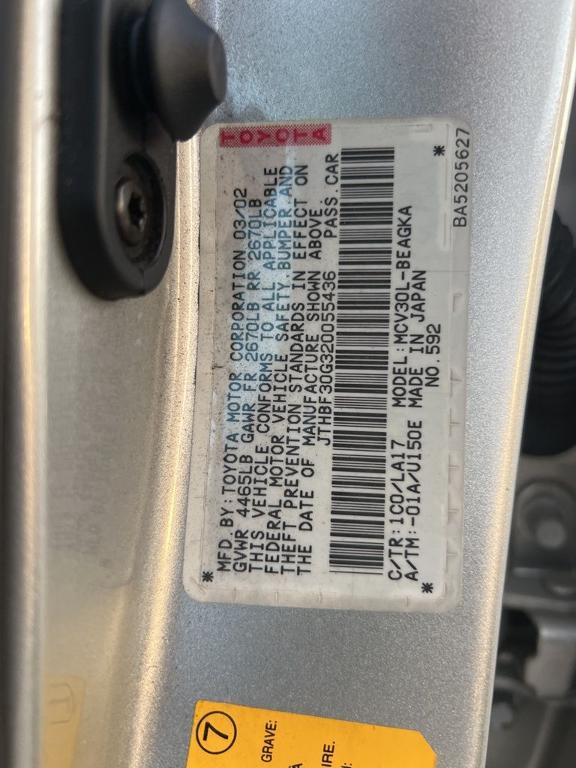 used 2002 Lexus ES 300 car, priced at $3,899