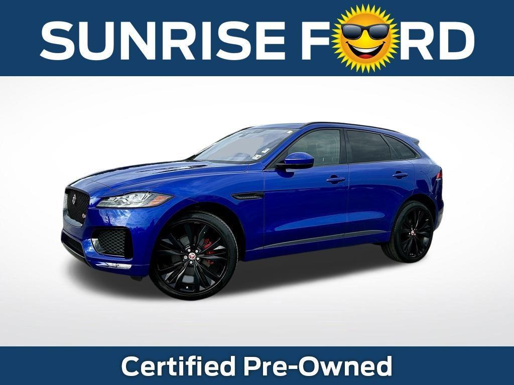 used 2018 Jaguar F-PACE car, priced at $20,932