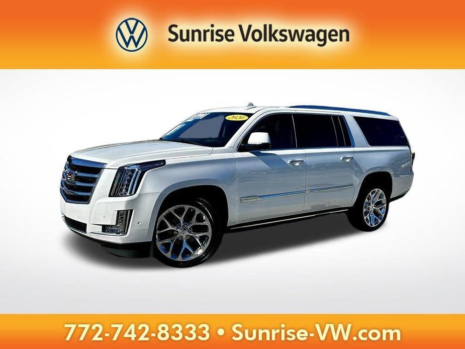 used 2020 Cadillac Escalade ESV car, priced at $39,990