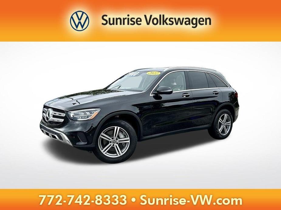 used 2022 Mercedes-Benz GLC 300 car, priced at $34,998