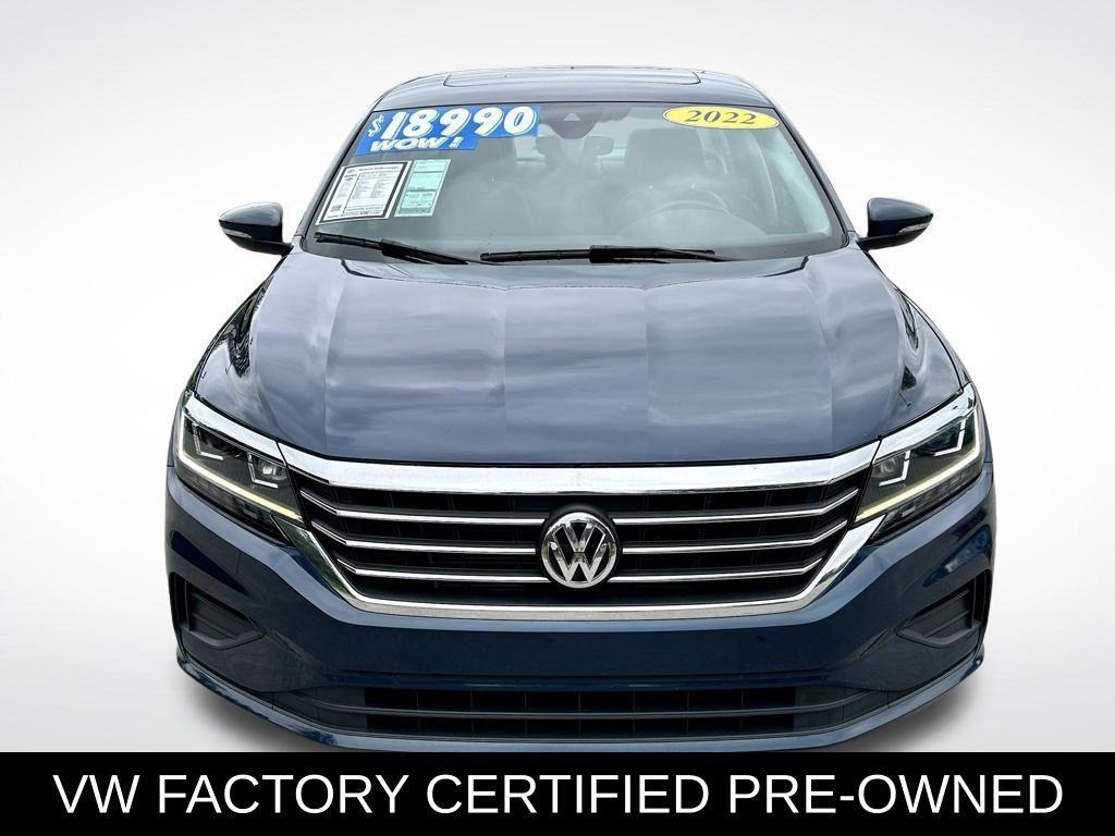 used 2022 Volkswagen Passat car, priced at $17,998