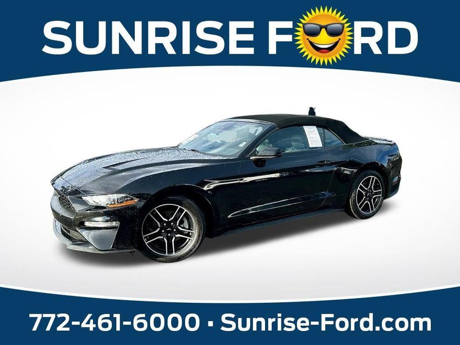 used 2021 Ford Mustang car, priced at $19,625