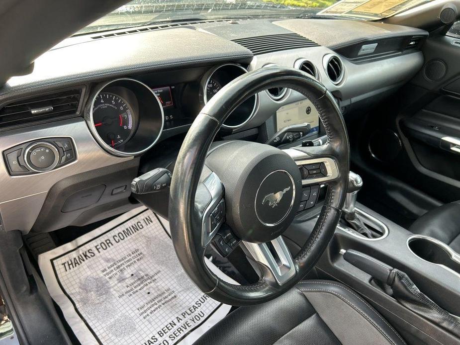 used 2021 Ford Mustang car, priced at $19,625