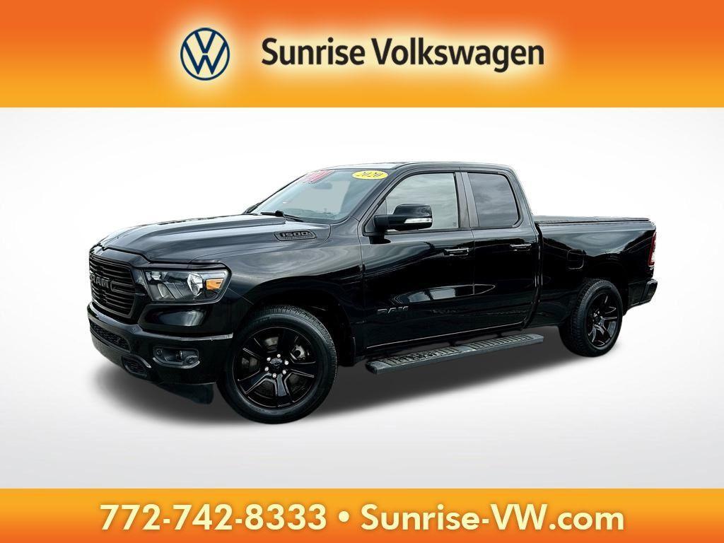 used 2020 Ram 1500 car, priced at $20,257